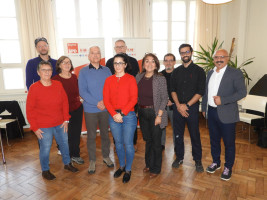 1. Reihe v.l.n.r. Anni Wolf, Claudio Cumani, Dilek Bilenler, Sema Tasali-Stoll, Ali-Cemil Sat, Hasan Dag, 2. Reihe v.l.n.r. Tobias Huang Korter, Marianne Seiler, Wolfgang Peter, Juan Carlos Abad San